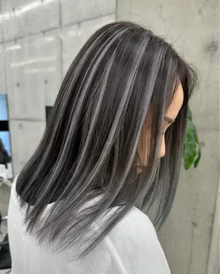 カラー Asami/名古屋/ ハイトーン/デザインのヘアスタイル