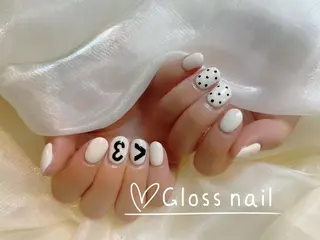 ネイル miho🍎 Gloss nailのネイルデザイン