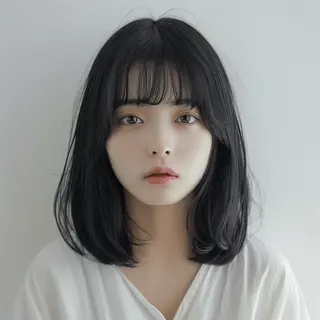 ミディアム レイヤー支持no.1 ☆笠原翔一のヘアスタイル