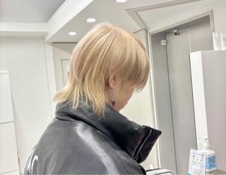 カラー メンズ 🎀 moyu🎀のヘアスタイル