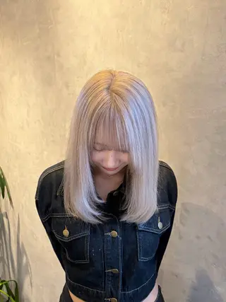 カラー 山根 明紗のヘアスタイル