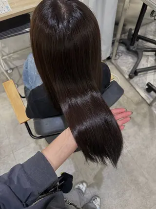 セミロング 小原 有桜のヘアスタイル