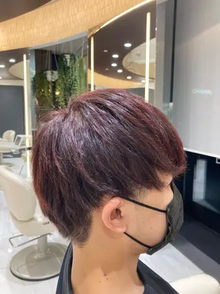 カラー メンズ メンズ特化ニュアンス パーマ RYOのヘアスタイル