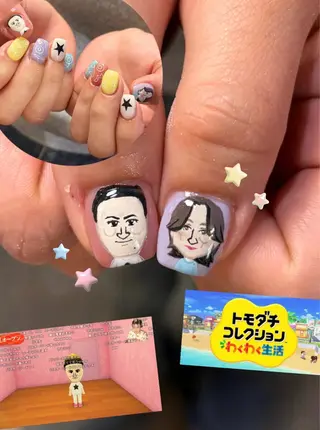 ネイル ASA nail / アート☀︎ニュアンスのネイルデザイン