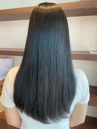 ロング カラー 武田 空のヘアスタイル