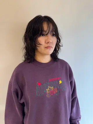 ミディアム 🧤ル ウ🧤のヘアスタイル
