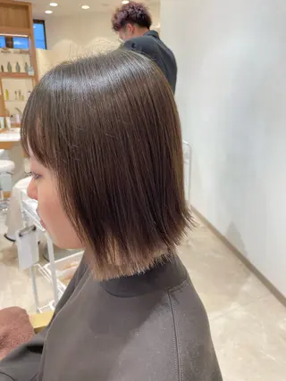ショート カラー 髪質改善ケア/透明感 カラー伊藤 千尋のヘアスタイル