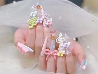 ネイル lucky nail 歌舞伎町のネイルデザイン