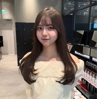ロング 奥山 みのりのヘアスタイル
