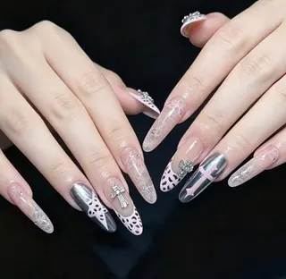 ネイル By moonネイル 🌷ワンホン/韓国風のネイルデザイン