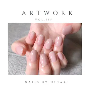 ショート カラー ネイル マツエク・マツパ illum hicariのネイルデザイン