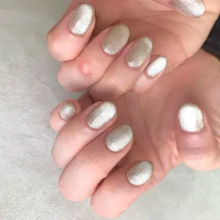 ショート gypsophila 野村のネイルデザイン