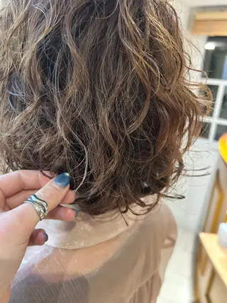 ショート パーマ PIS/ NAHOのヘアスタイル