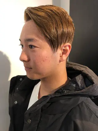 ショート カラー メンズ メンズヘア⚜️志村 哲也⚜️のヘアスタイル