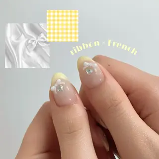 ネイル 【大垣ネイル🎀 】 Asana🧸のネイルデザイン