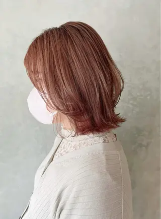 ミディアム カラー 似合わせ特化🌷 kasumiのヘアスタイル