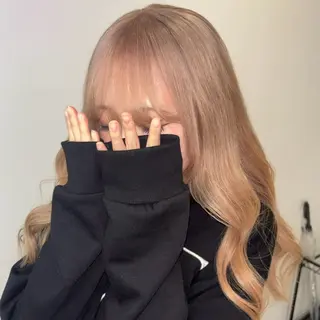 ロング カラー Ren. 🦋デザインカラーのヘアスタイル