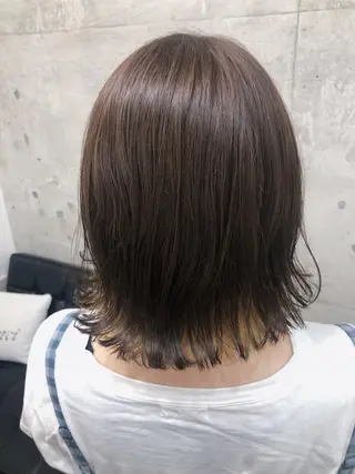 ミディアム MeL 横浜/ MIHOのヘアスタイル