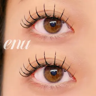 マツエク・マツパ eyelashenu YUNAのマツエク・マツパデザイン