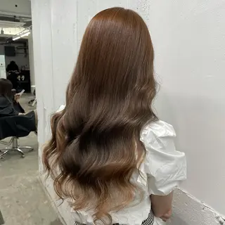 ロング カラー 🧡艶髪/エクステ 🫧🧡YUKI❄️のヘアスタイル