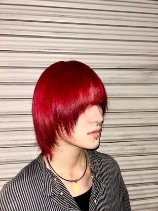 ショート カラー デザインカラー🌈 メイク💄ヒカリ🌟のヘアスタイル
