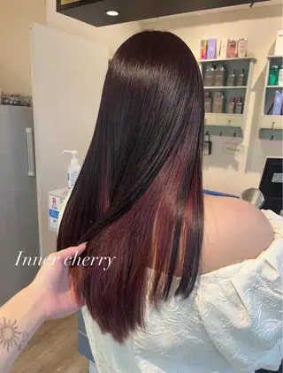 セミロング N°+aero 🤍ユメのヘアスタイル