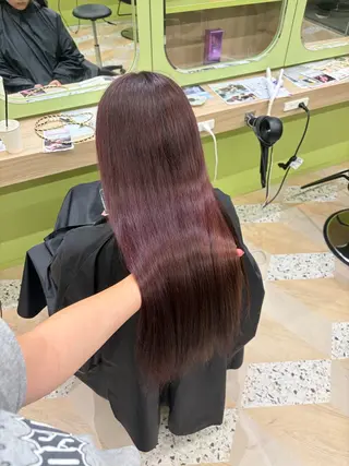 カラー yuka♡/暖色系/ ブリーチなしWカラーのヘアスタイル