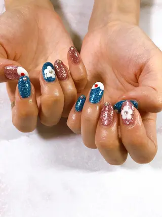 ネイル kiki nail &brow二子玉川のネイルデザイン