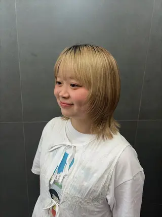 ミディアム THE ECT 🌸濱吉優希🌸のヘアスタイル