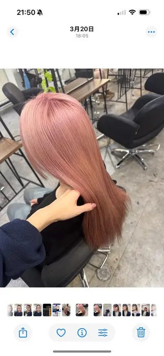 セミロング カラー 猫ッ毛さんヘア🐈 Misa【女性】のヘアスタイル