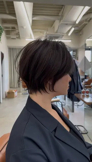 ショート カラー お悩み解決ショート/ 似合わせカット/といのヘアスタイル