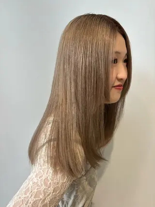 ロング 木下 茅沙のヘアスタイル