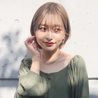 ショート カラー ヘアアレンジ KONOMI スタイリストのヘアスタイル