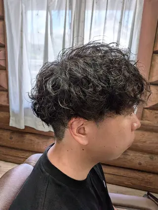 ショート パーマ メンズ リンクスハート橿原店 ⭐✨本田圭輔✨⭐のヘアスタイル
