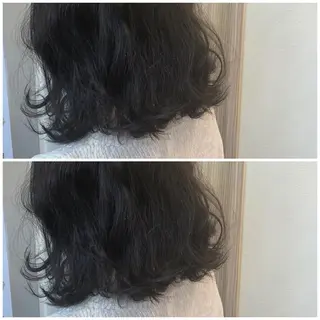 ミディアム 🌸スタイリスト 山浦美恵のヘアスタイル