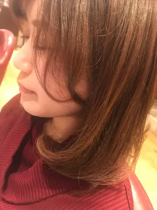 ミディアム 銀座フリーランススタ イリストMIYUKIのヘアスタイル