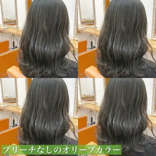 ミディアム カラー navile原宿 yumaのヘアスタイル