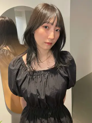 ロング kunimi harukaのヘアスタイル