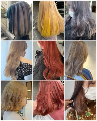 セミロング カラー flocci🌙 フロクシのヘアスタイル