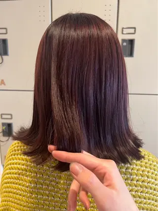 ミディアム カラー 近藤 風華のヘアスタイル