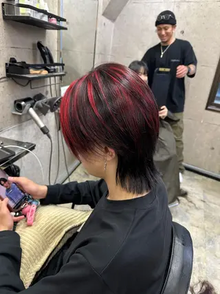 カラー メンズ 💎メンズパーマ特化 🥇メンズのプロのヘアスタイル