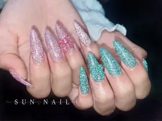 ネイル SUN nail上本町のネイルデザイン