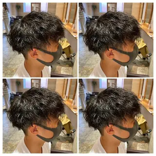 パーマ メンズ メンズパーマ特化 店長望月謙二郎のヘアスタイル