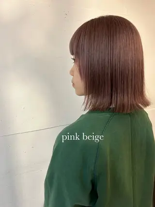 ミディアム カラー 💛🤍U too e’s /店長🧸のヘアスタイル