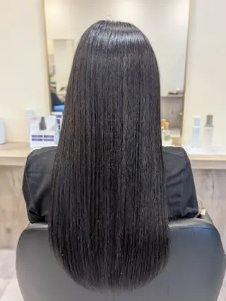 カラー ロング 吉田 彩/艶髪/ ハイライト/メンズのヘアスタイル