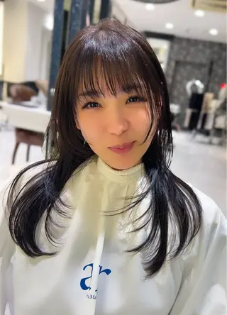 ロング 江村 璃久のヘアスタイル