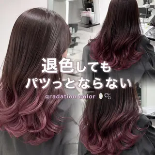 ロング カラー ハイライトモデル募集 🩷ALIVE 七海のヘアスタイル