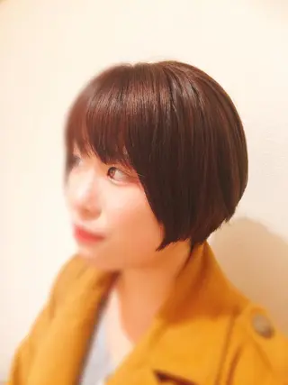ショート カラー 髪質改善のプロ✨りな さんのヘアスタイル