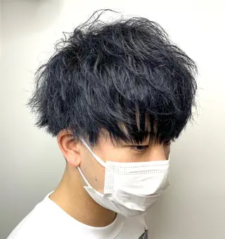 ミディアム 渋谷 メンズヘア⭐️ タニグチヨシユキのヘアスタイル
