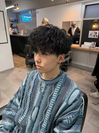 メンズ 直毛改善特化美容師/ 大森雄貴のヘアスタイル